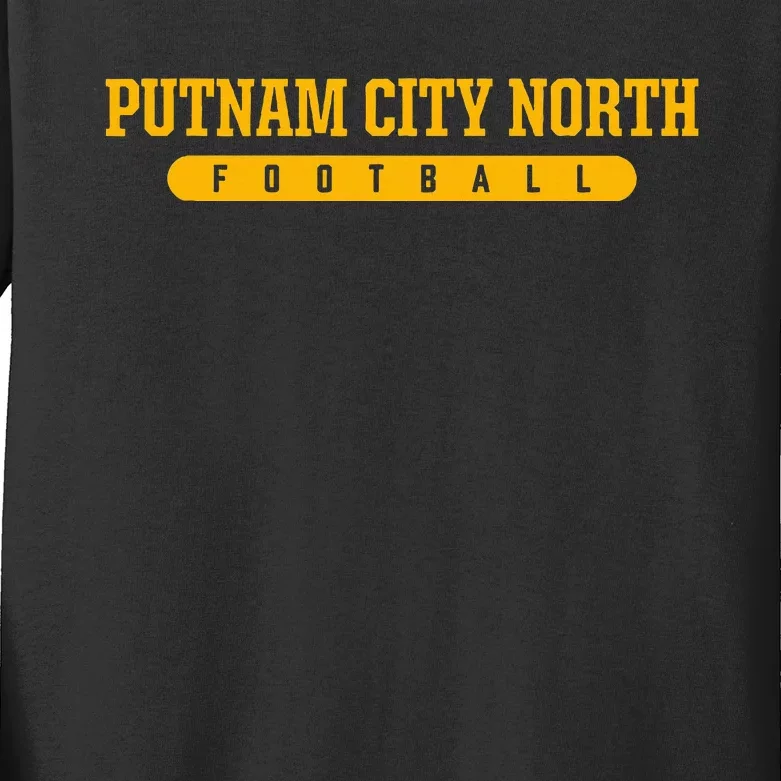 Putnam City North High School Football Kids Long Sleeve Shirt