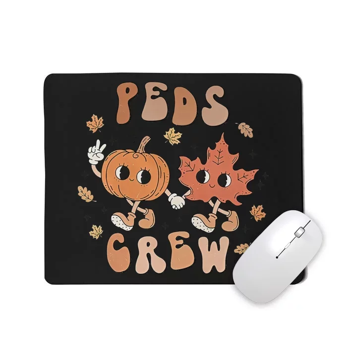 Peds Crew Nurse Etro Groovy Pumpkin Thanksgiving Pediatrics Mousepad