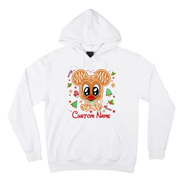 Personalized Custom Name Cute Mouse Christmas Love Mouse Gift Birthday Hoodie