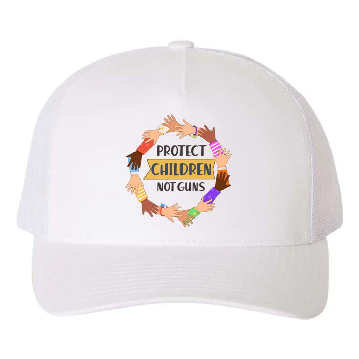 Protect Children Not Guns Yupoong Adult 5-Panel Trucker Hat