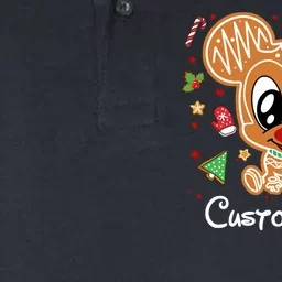 Personalized Custom Name Cute Mouse Family Christmas Softstyle Adult Sport Polo