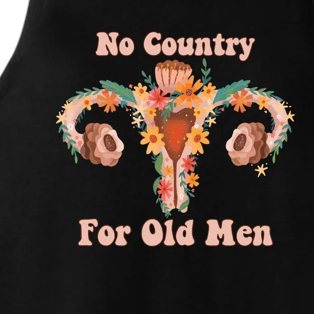 P.R.O Choice No Country For Old Man Women Rights Ladies Tri-Blend Wicking Tank