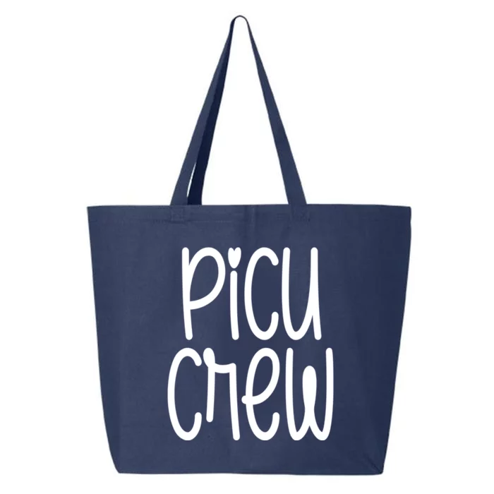 Picu Crew Nurse Nursing Pediatric Intensive Care Unit Rn Gift 25L Jumbo Tote