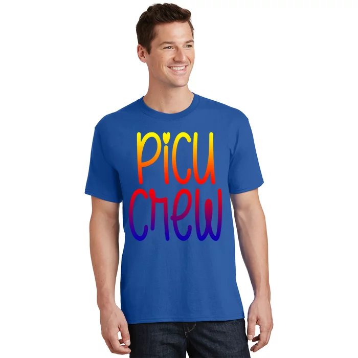 Picu Crew Nurse Nursing Pediatric Intensive Care Unit Rn Gift T-Shirt