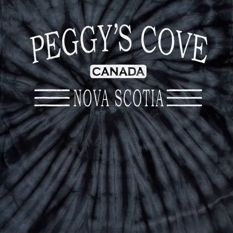 Peggys Cove N.O.V.A Scotia Canada Tie-Dye T-Shirt