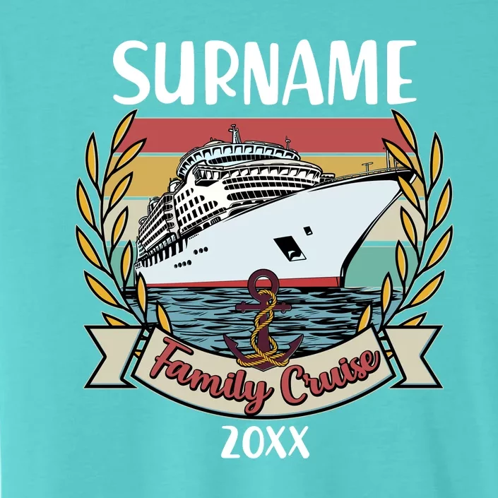 Personalized Custom Name And Year Family Cruise ChromaSoft Performance T-Shirt