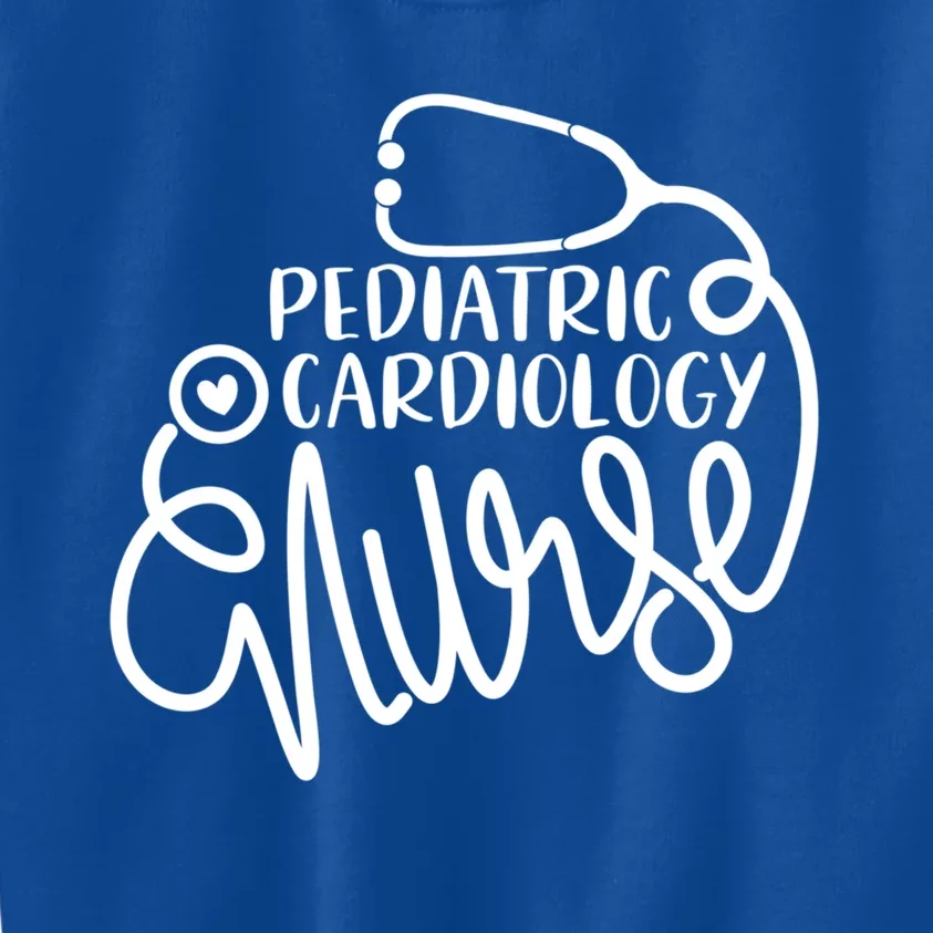 Pediatric Cardiovascular Nursing Pediatric Cardiology Nurse Funny Gift Kids Sweatshirt