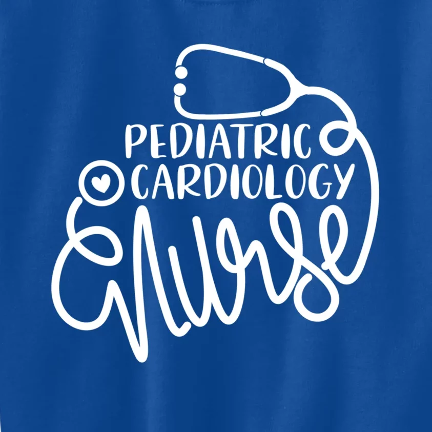 Pediatric Cardiovascular Nursing Pediatric Cardiology Nurse Gift Kids Sweatshirt