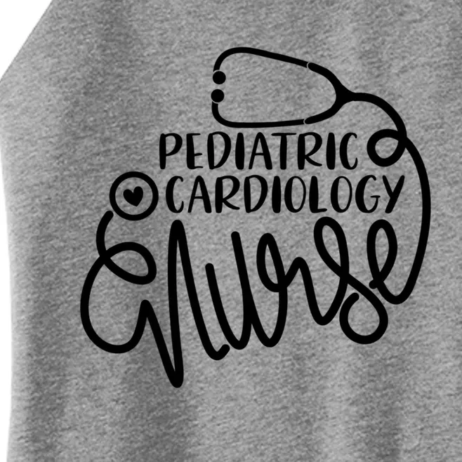 Pediatric Cardiovascular Nursing Pediatric Cardiology Nurse Gift Women’s Perfect Tri Rocker Tank