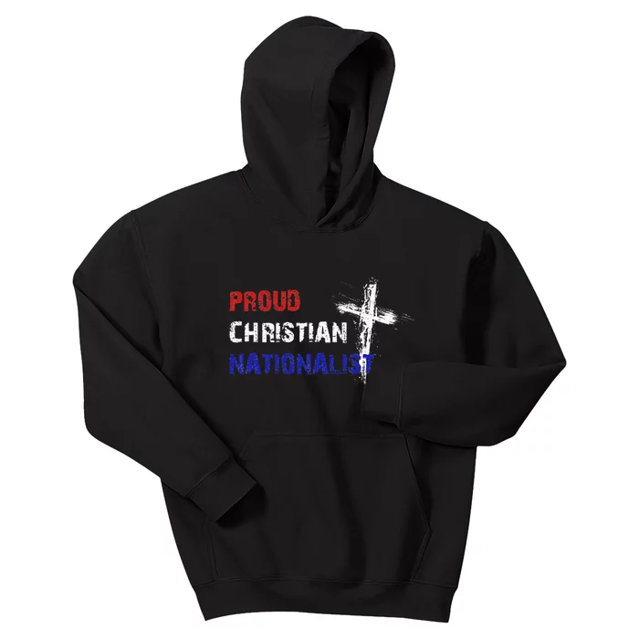 Proud Christian Nationalist Kids Hoodie