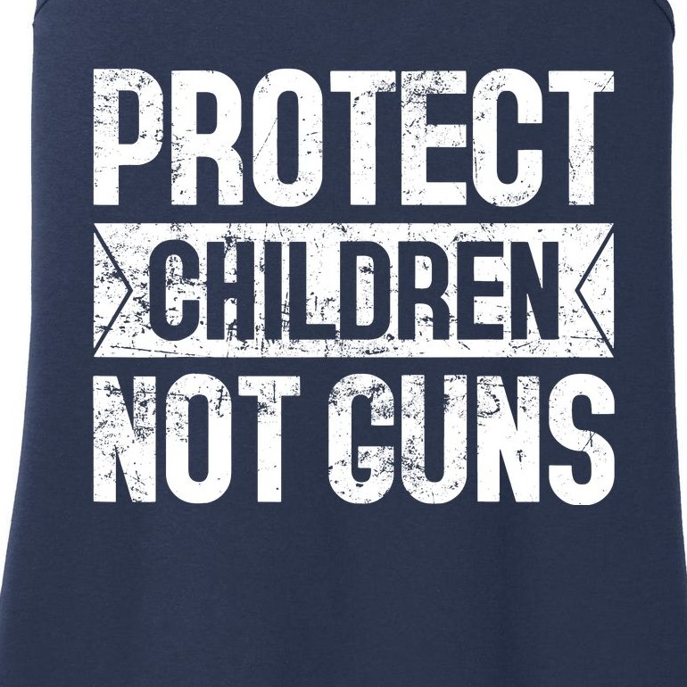 Protect Children Not Guns Enough End Gun Violence Ladies Essential Tank