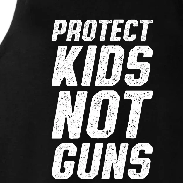 Protect Children Not Guns | March For Our Lives Ladies Tri-Blend Wicking Tank