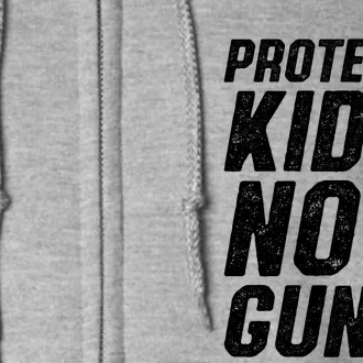 Protect Children Not Guns | March For Our Lives Full Zip Hoodie