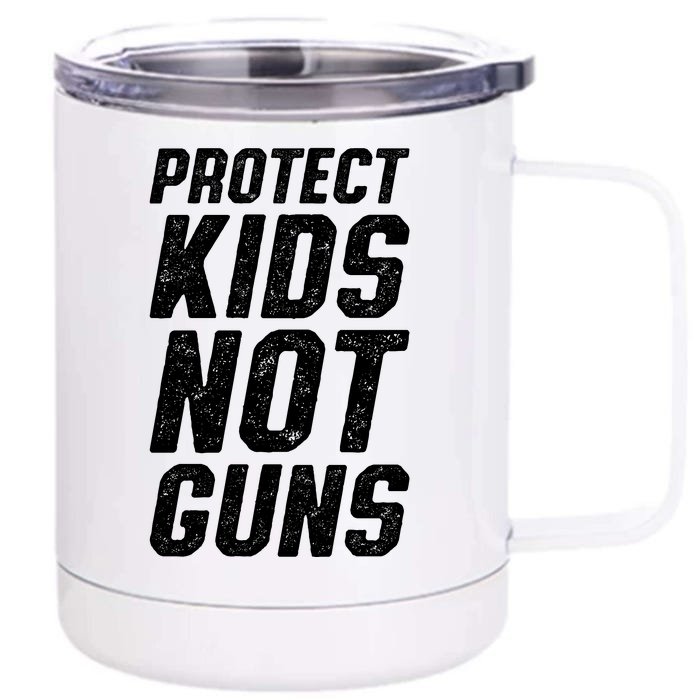 Protect Children Not Guns | March For Our Lives Front & Back 12oz Stainless Steel Tumbler Cup