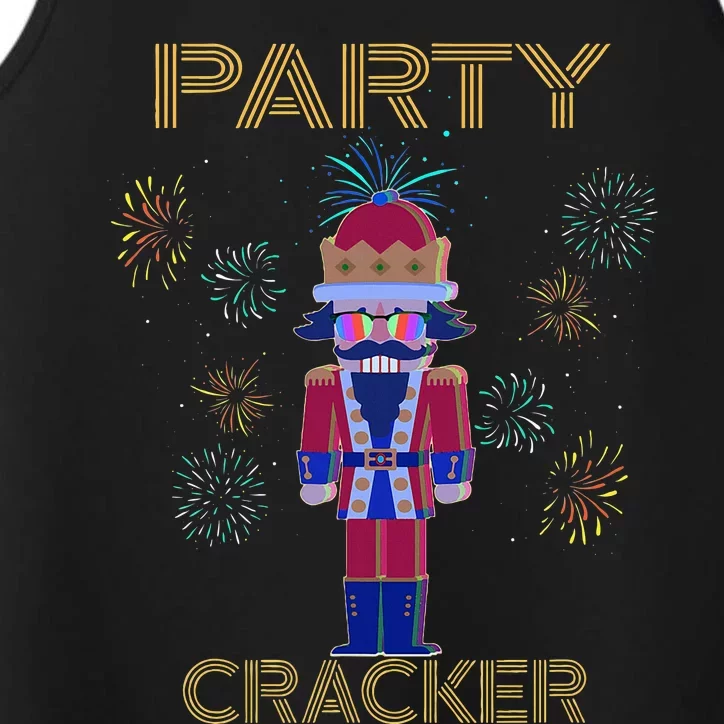 Party Cracker New Years Eve Holiday Nutcracker Squad Performance Tank