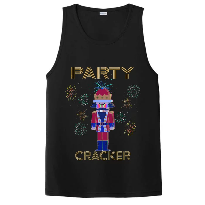 Party Cracker New Years Eve Holiday Nutcracker Squad Performance Tank