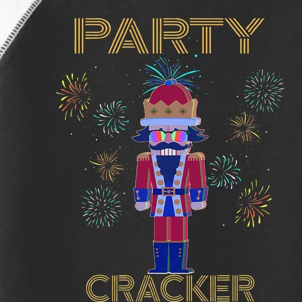 Party Cracker New Years Eve Holiday Nutcracker Squad Toddler Fine Jersey T-Shirt