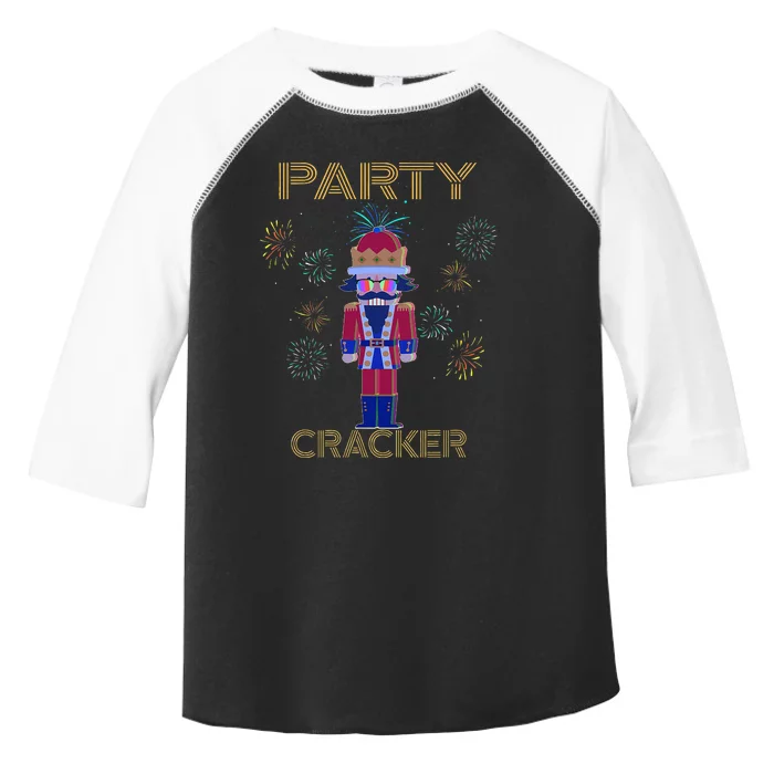 Party Cracker New Years Eve Holiday Nutcracker Squad Toddler Fine Jersey T-Shirt