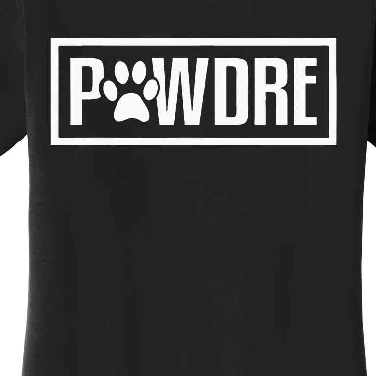 Pawdre Cat Or Dog Dad Fathers Day Gift Women's T-Shirt