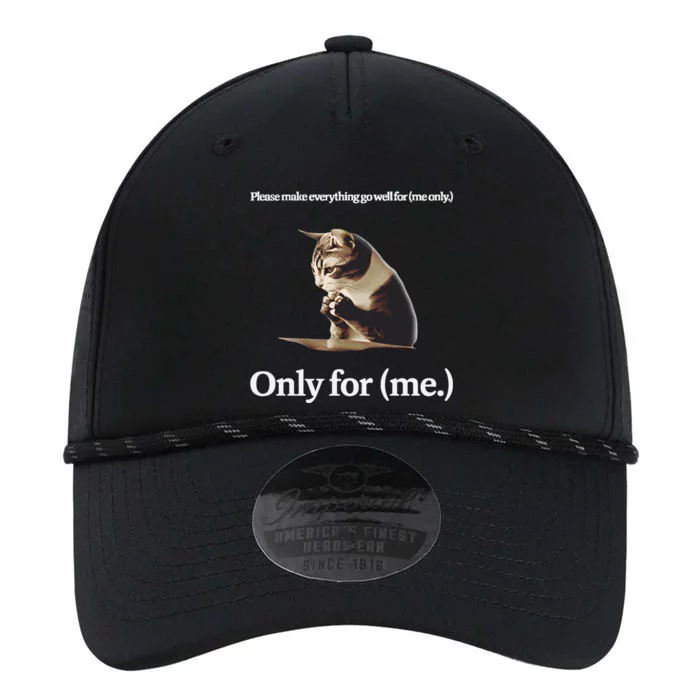 Praying Cat Only For Me Performance The Dyno Cap