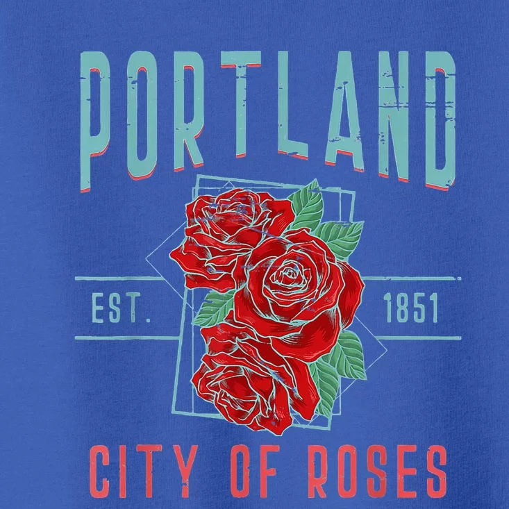 Portland City Of Roses Oregon Pdx Toddler T-Shirt