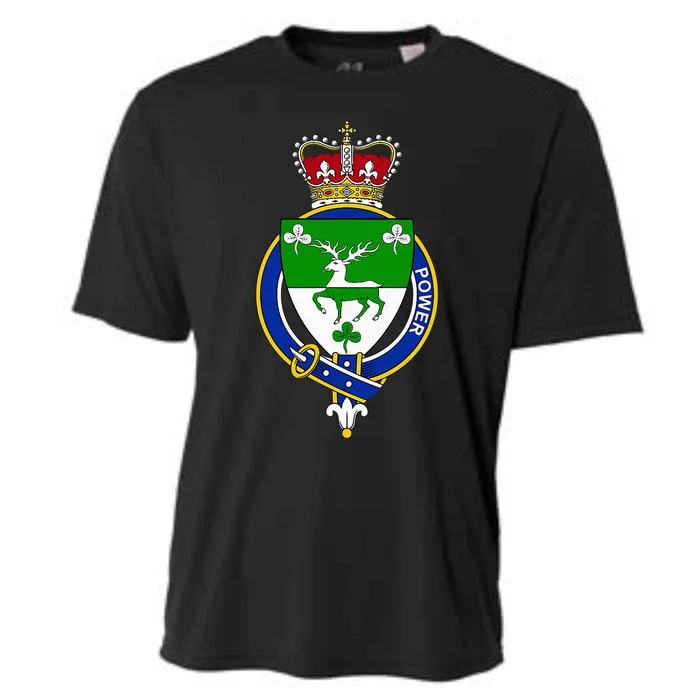 Power Coat Of Arms Family Crest Cooling Performance Crew T-Shirt