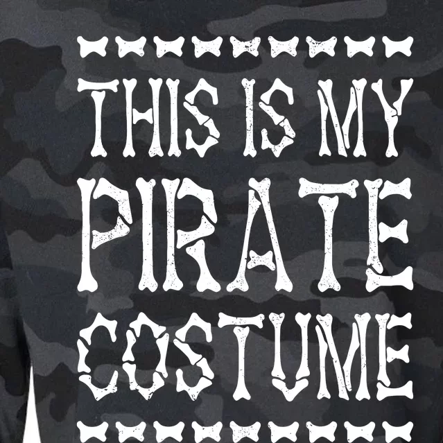 Pirate Costume Outfit Boy Girl Halloween Pirate Cropped Pullover Crew