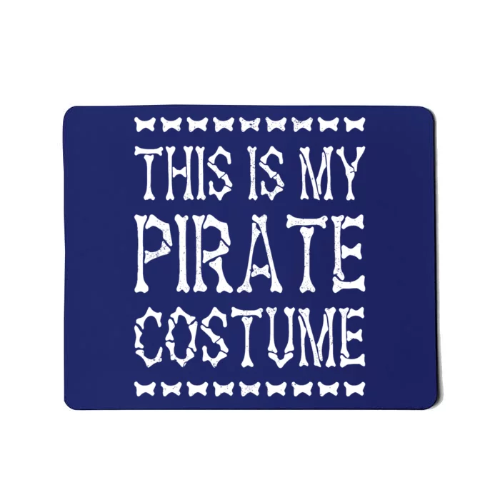 Pirate Costume Outfit Boy Girl Halloween Pirate Mousepad