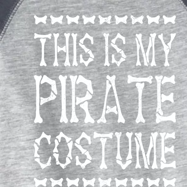 Pirate Costume Outfit Boy Girl Halloween Pirate Toddler Fine Jersey T-Shirt