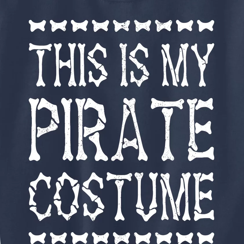 Pirate Costume Outfit Boy Girl Halloween Pirate Kids Sweatshirt