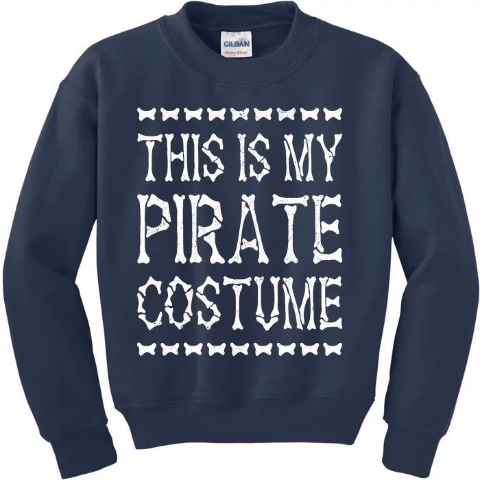 Pirate Costume Outfit Boy Girl Halloween Pirate Kids Sweatshirt