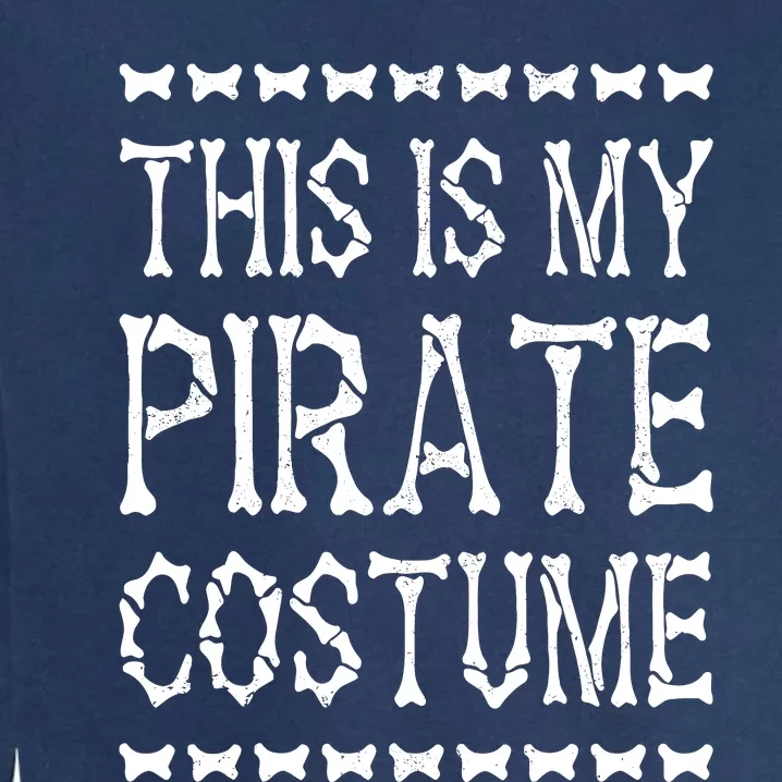 Pirate Costume Outfit Boy Girl Halloween Pirate Garment-Dyed Sweatshirt