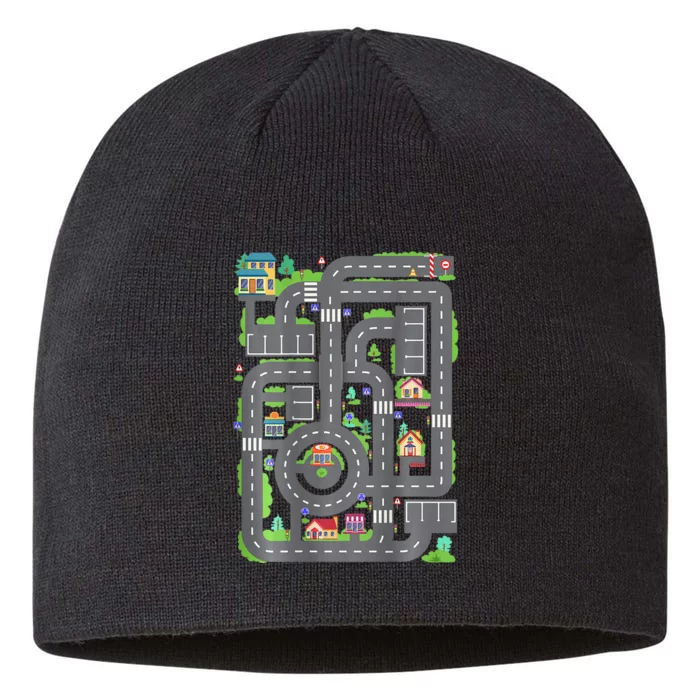 Play Cars On DadS Back 8 1/2in Sustainable Knit Beanie