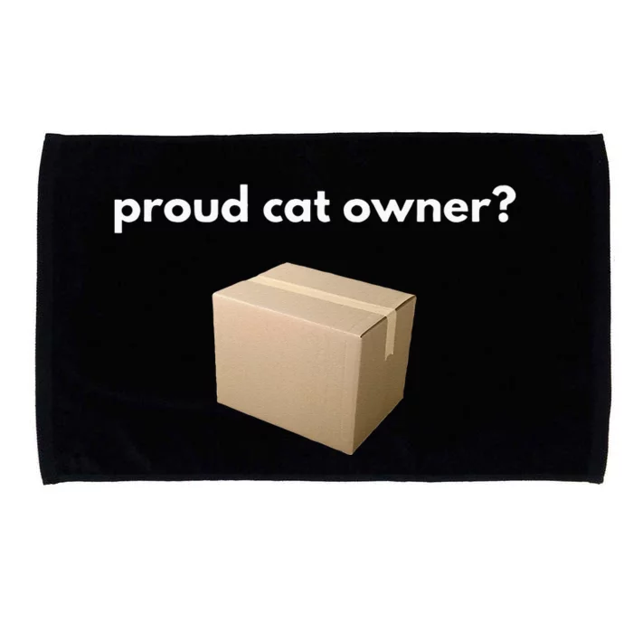 proud cat owner schrodingers cat funny Microfiber Hand Towel