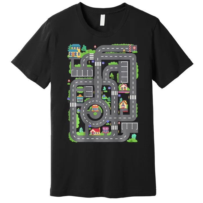 Play Cars On DadS Back Premium T-Shirt