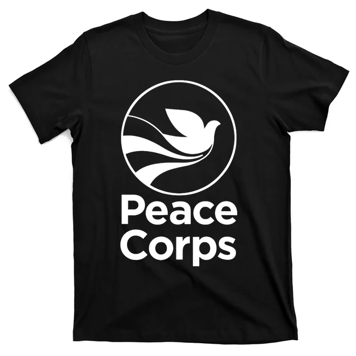 Peace Corps Of The United States Volunteer Service (White) Meaningful T-Shirt