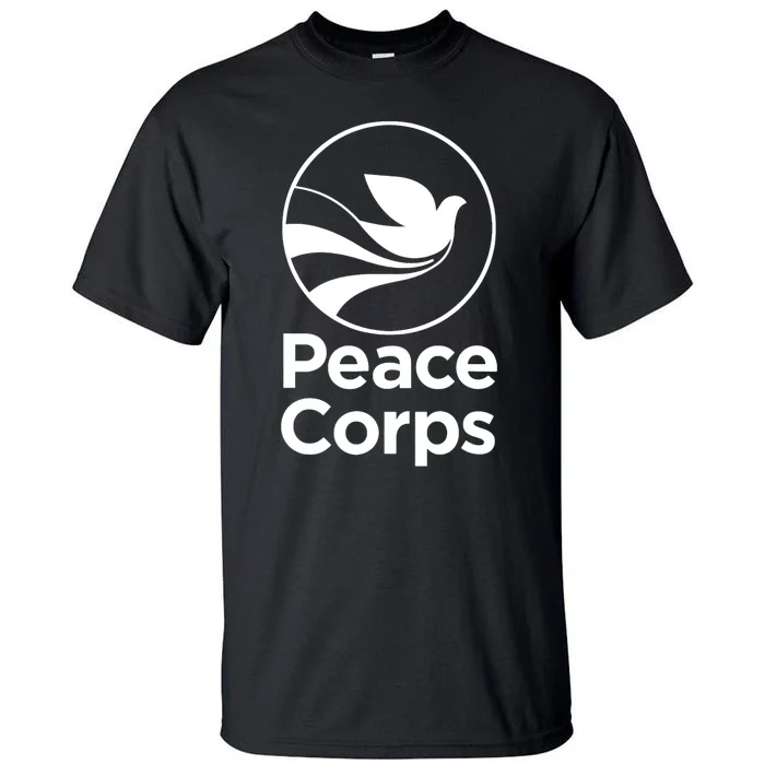 Peace Corps Of The United States Volunteer Service (White) Meaningful Tall T-Shirt