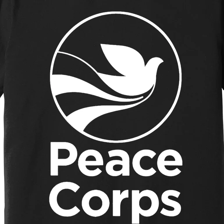 Peace Corps Of The United States Volunteer Service (White) Meaningful Premium T-Shirt