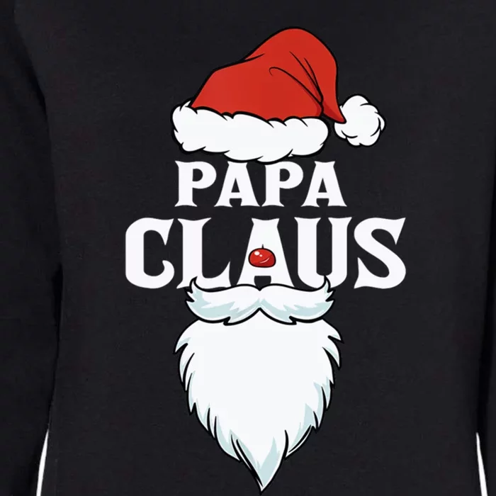 Papa Claus Outfit Santa Christmas Great Gift Womens California Wash Sweatshirt