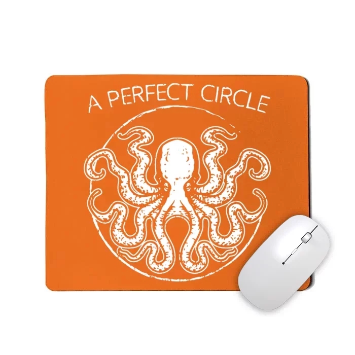 Perfect Circle Octopus Pi Day Mousepad