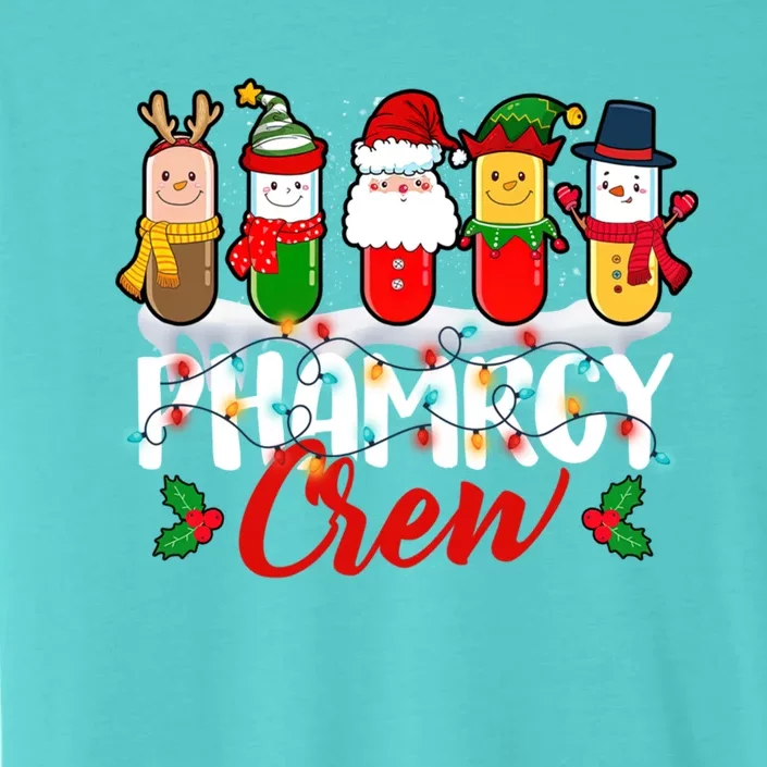 Pharmacy Crew Pharmacist Xmas Reindeer Technician Christmas Great Gift ChromaSoft Performance T-Shirt