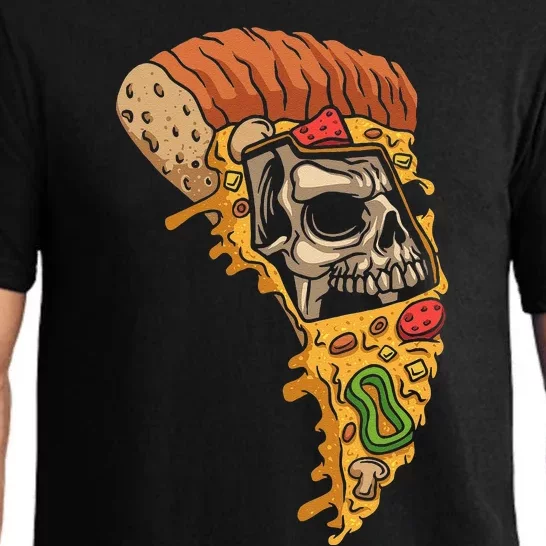 Pizza Chef Pizzazilla Skeleton X-ray Food Lover Pajama Set