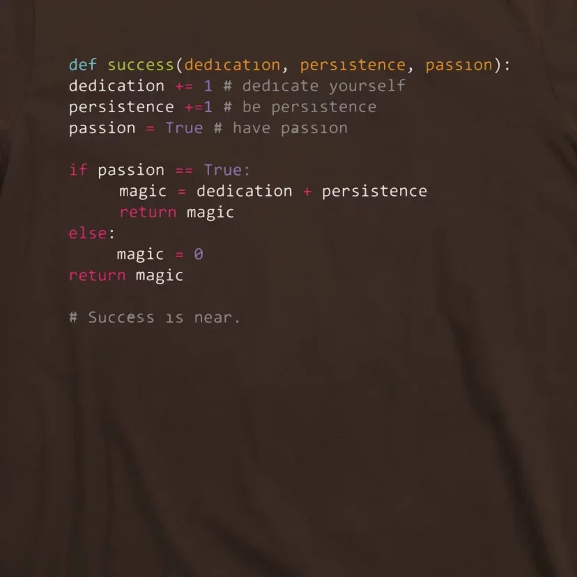 Python Code Programming Syntax Computer Geek T-Shirt