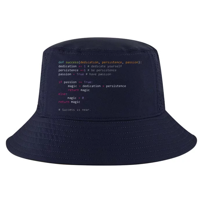 Python Code Programming Syntax Computer Geek Cool Comfort Performance Bucket Hat