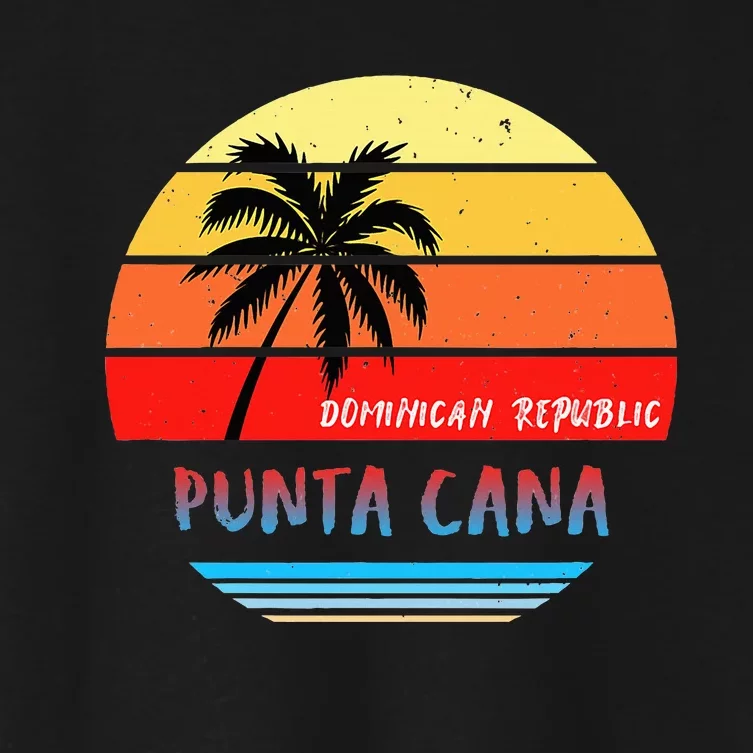 Punta Cana Punta Cana Dominican Republic Women's Crop Top Tee