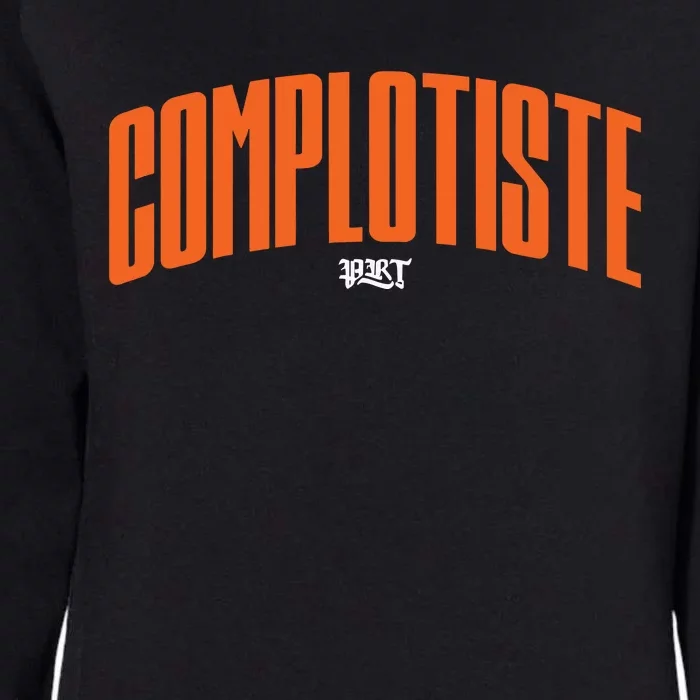 Prt Complotiste Womens California Wash Sweatshirt