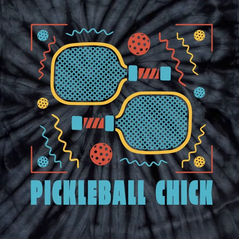 Pickleball Chick Tie-Dye T-Shirt