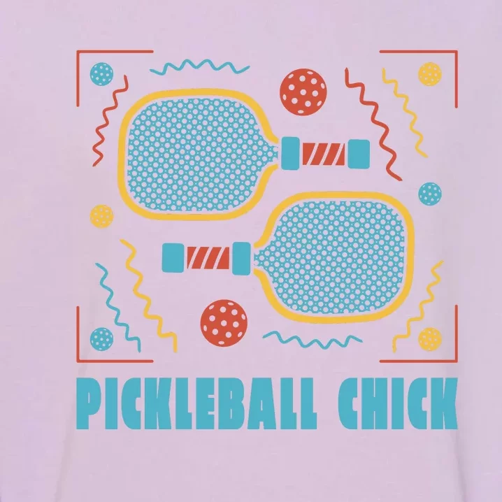 Pickleball Chick Garment-Dyed Sweatshirt