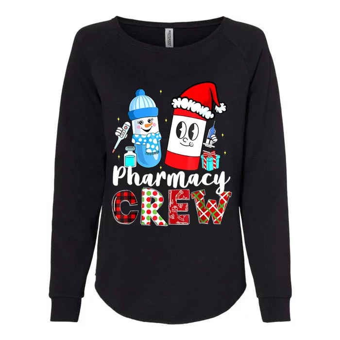 Pharmacy Crew Pill Rx Santa Hat Pharmacist Christmas Meaningful Gift Womens California Wash Sweatshirt