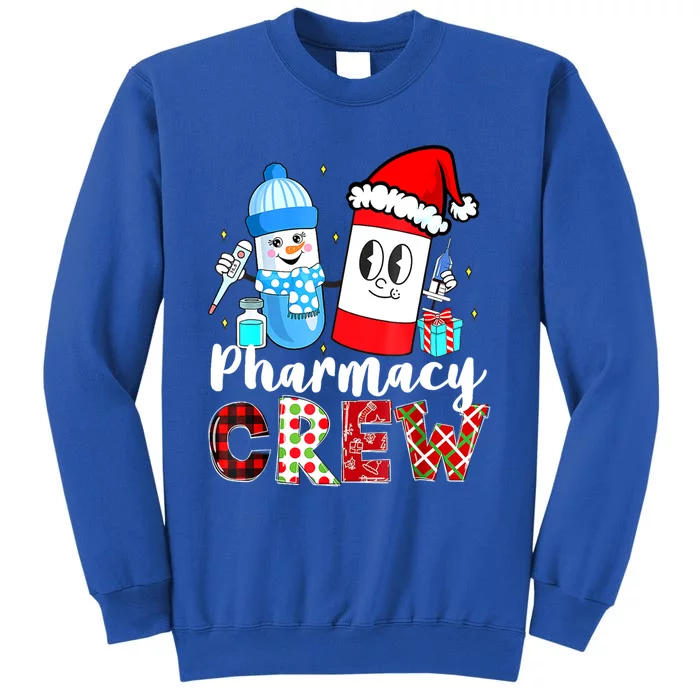 Pharmacy Crew Pill Rx Santa Hat Pharmacist Christmas Meaningful Gift Tall Sweatshirt